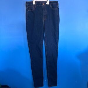 Fashion Nova Women’s Jeans Size 15 Medium Wash Blue Denim Skinny High Rise